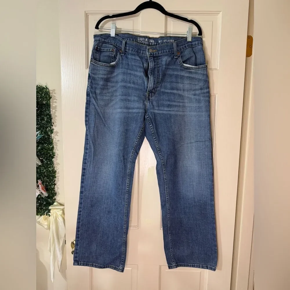 Men’s Signature Levi’s S61 Relaxed Jeans 36 x 30